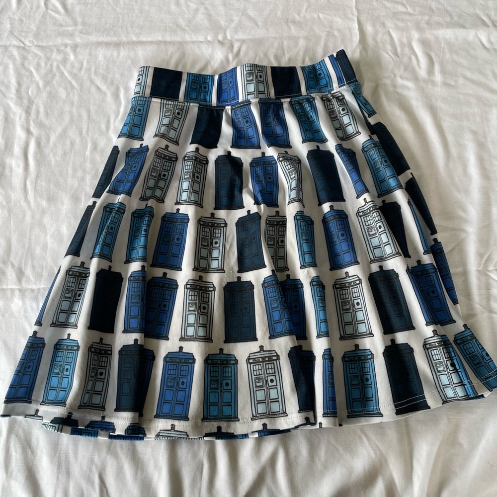 Doctor who tardis skirt